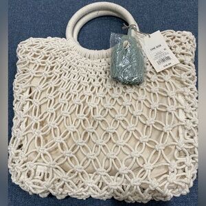 Beachy Mermaid Woven Handbag